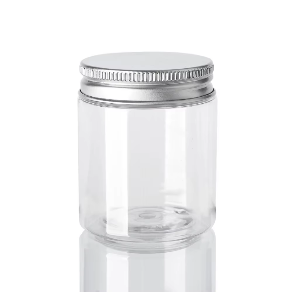 6 pcs/lot 80 ml couvercle en aluminium pots de crème Mini