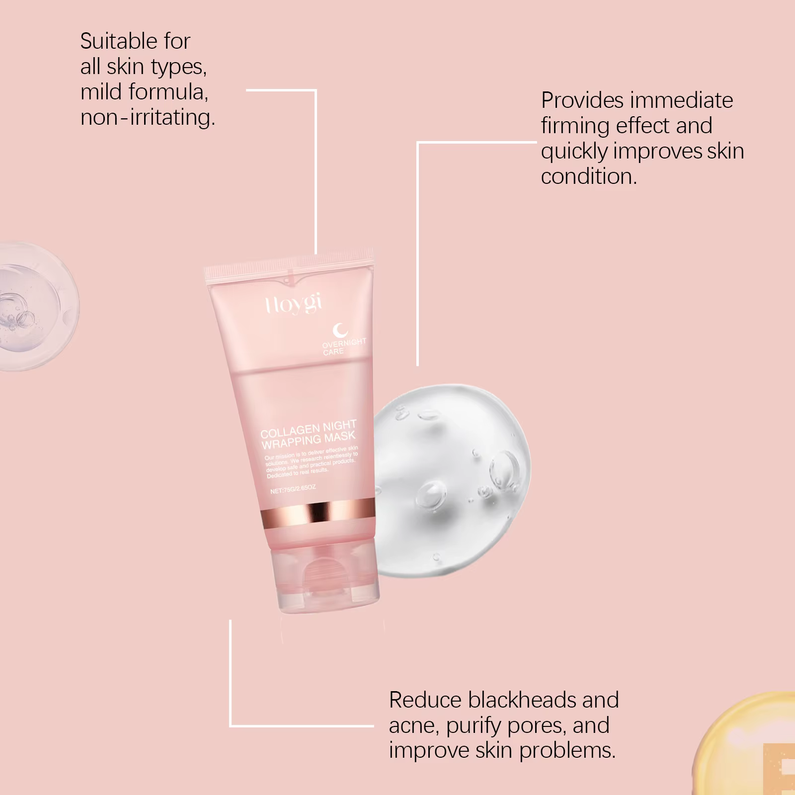Masque Peel-off au collagène