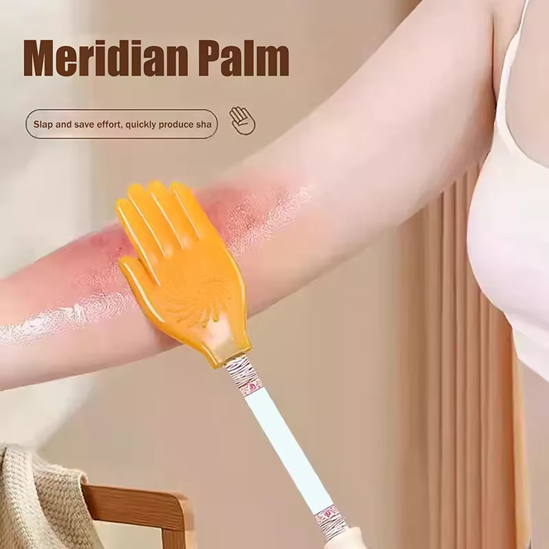 Gua Sha masseur Pai Sha conseil paume méridien Pat soins de santé outil de Massage corporel dos corps soulagement de la Fatigue Clap bâtons