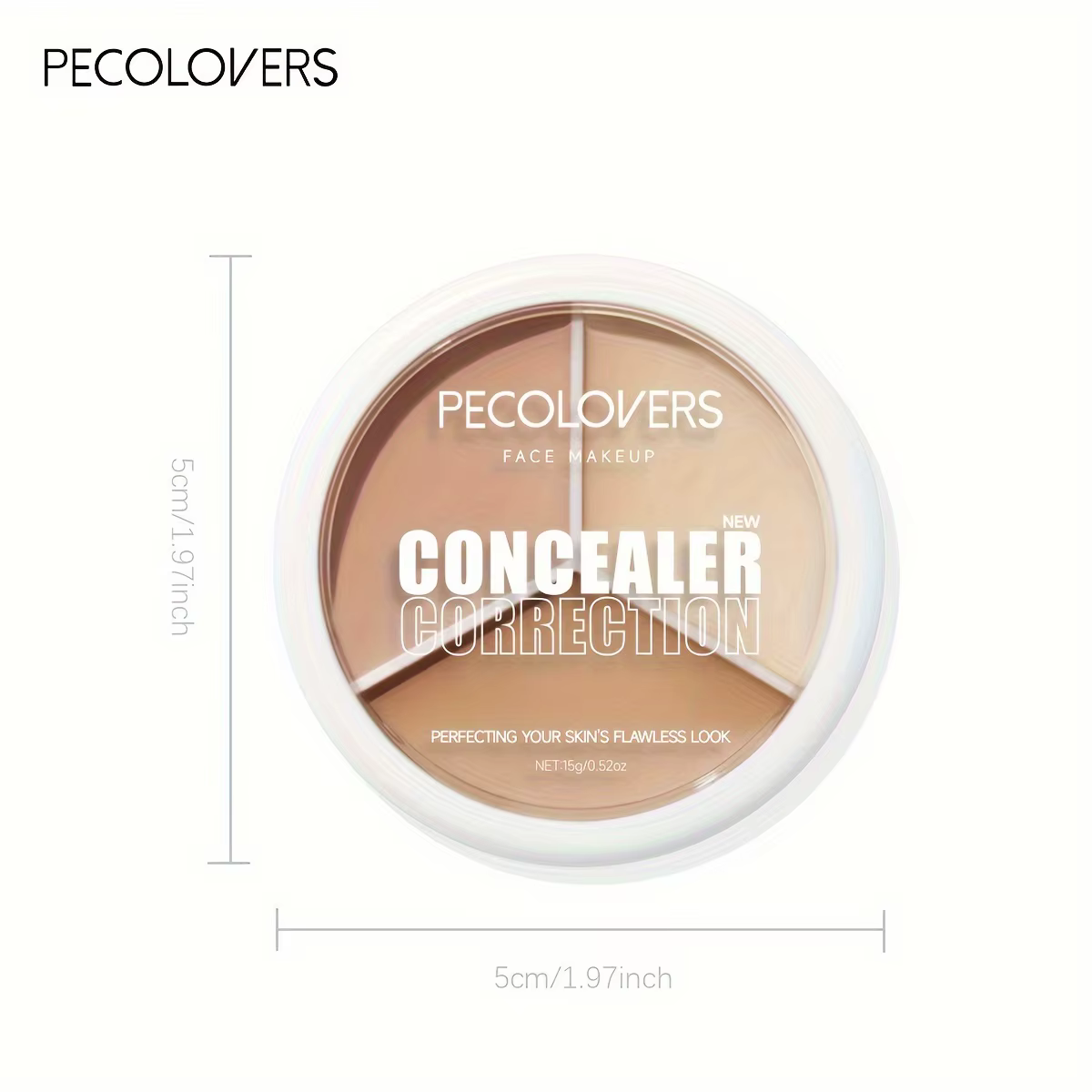 Palette anti-cernes imperméable et longue durée