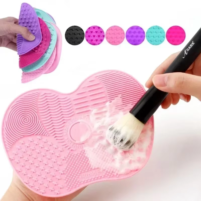 Tampon de nettoyage de brosse de maquillage