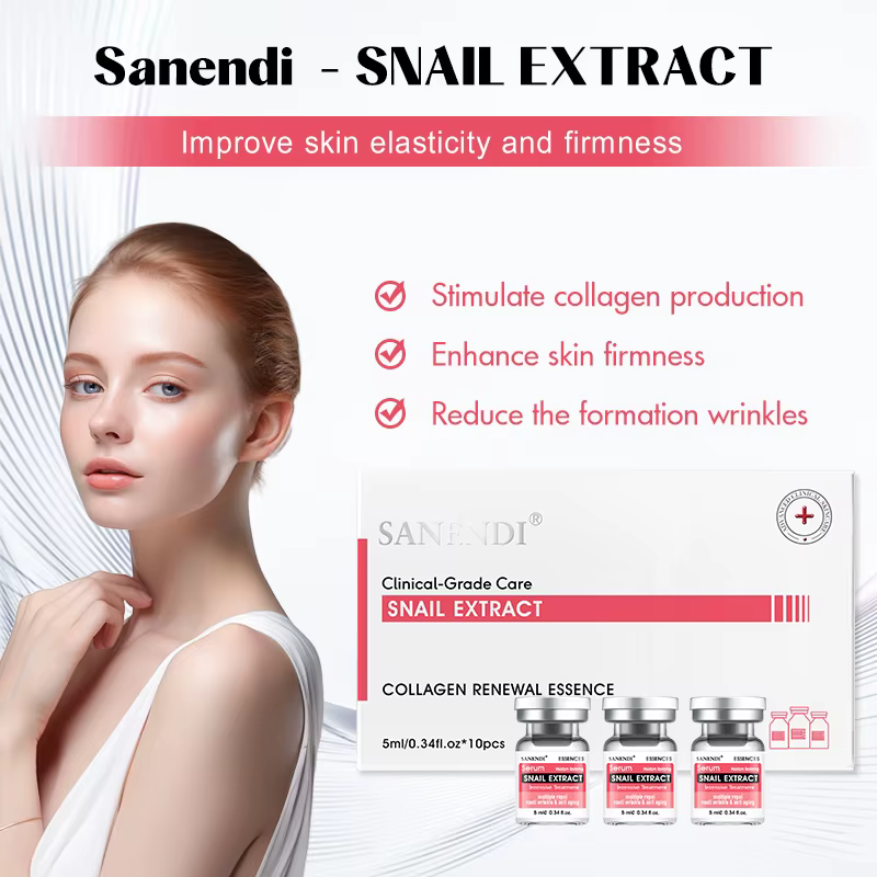 Ensemble d'essence de salon de soins du visage AQUA coréen de soin de la peau-acide hyaluronique et liquide d'essence de beauté hydratant et hydratant VC