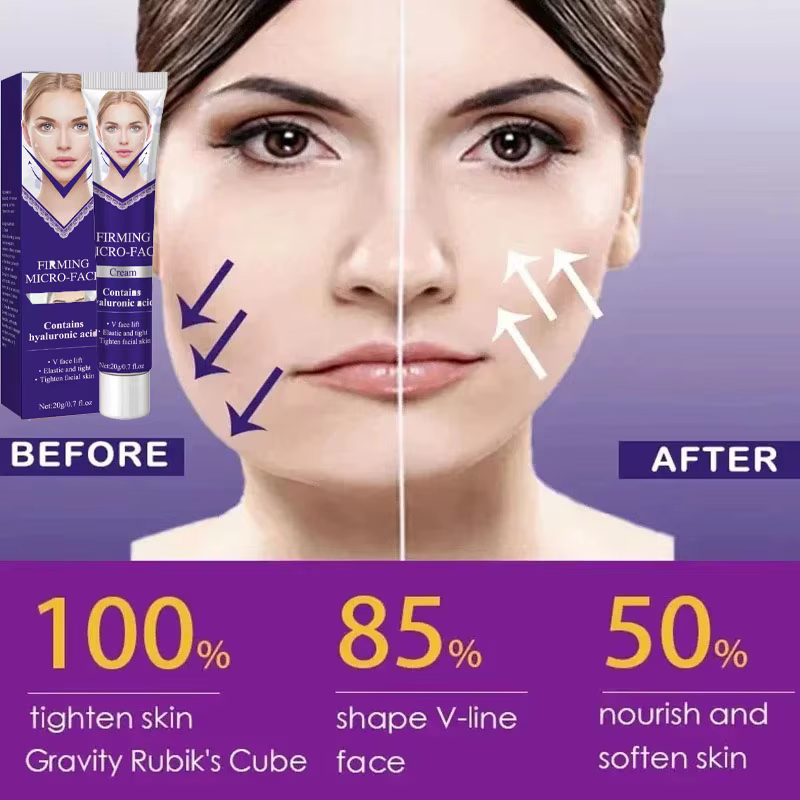 V-Line crème de Lifting du visage Anti-âge Invisible estompe les ridules