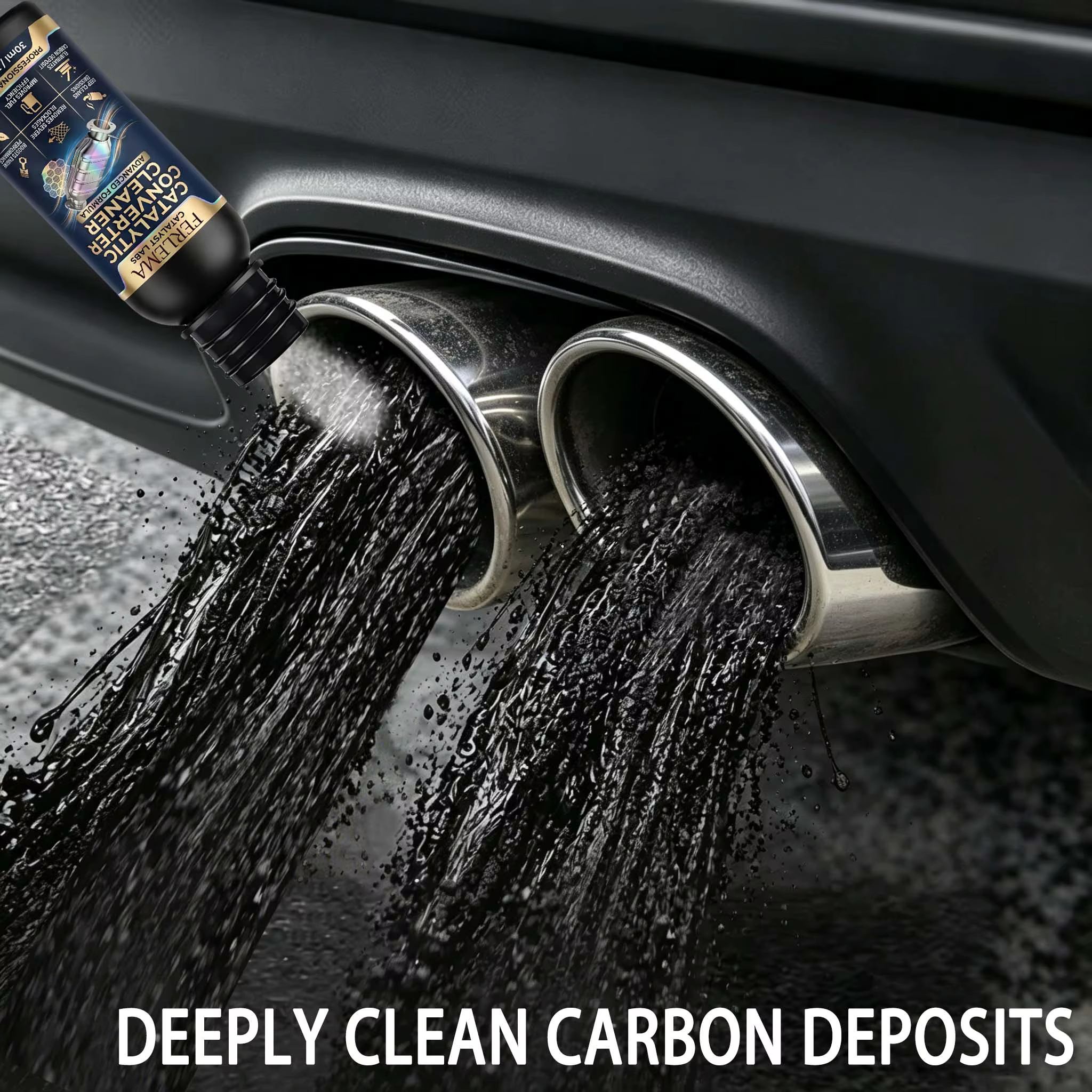 Nettoyant pour catalyseur diesel, additif carburant, nettoyant DPF, élimination du carbone, traitement du moteur, amélioration de l'économie de carburant*/-6