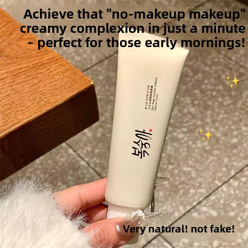 Crème à l'extrait de riz coréen Spf50 +