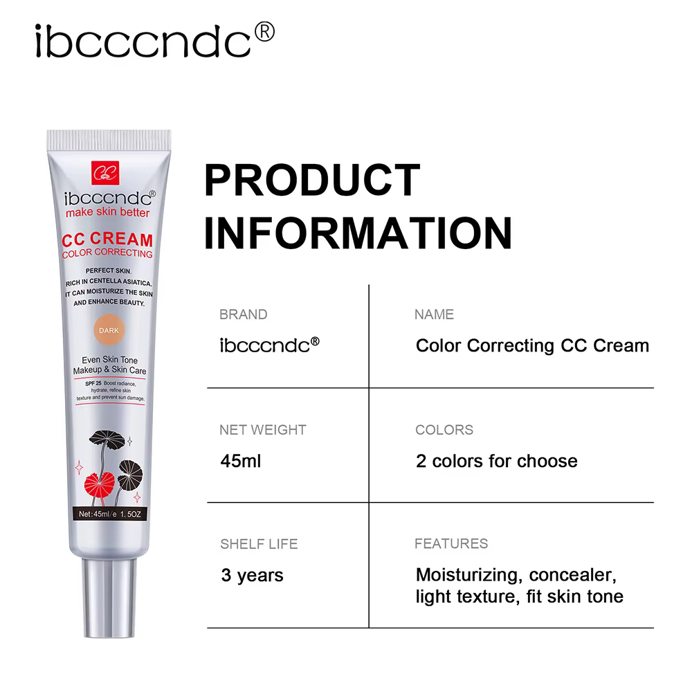 Erborian Centella Asiatica crème CC correctrice de couleur réparation du visage BB