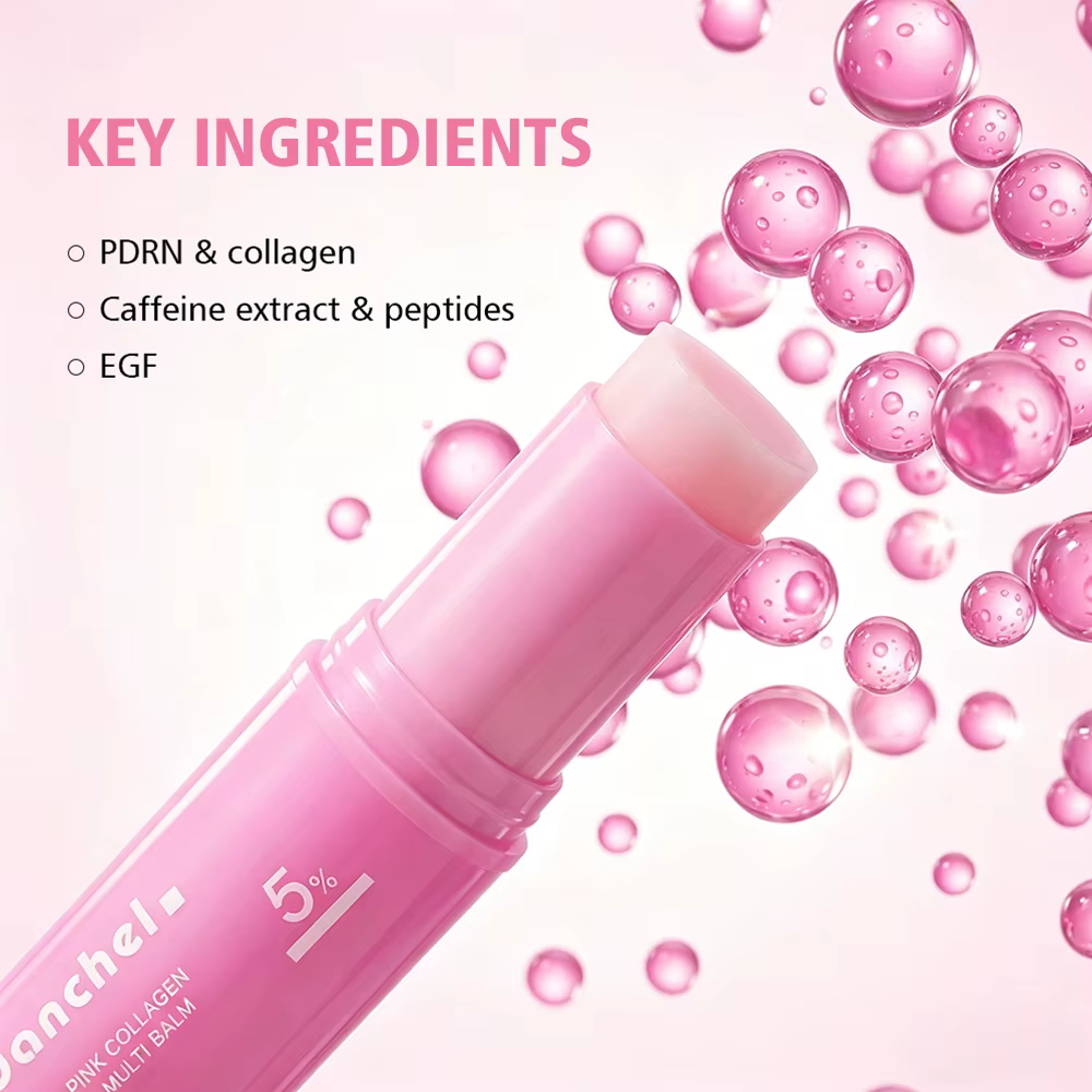 Baume multi-volumes PDRN au collagène rose