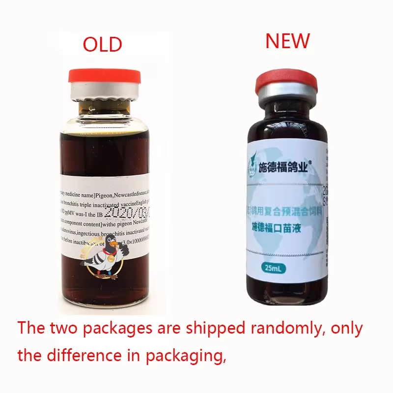Stauffer-Médicaments pour pigeons, Allemagne, Vaccin Oral, Liquide Xexin, Produits Newtown, AdenovVIL6 en 1, 25ml