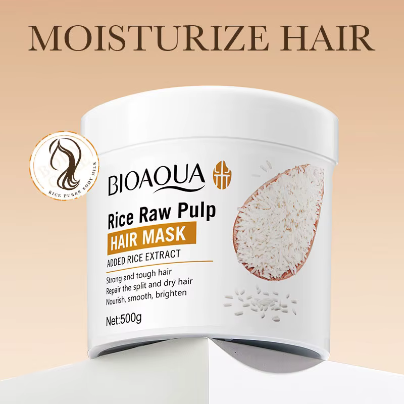Masque capillaire au Plasma de riz