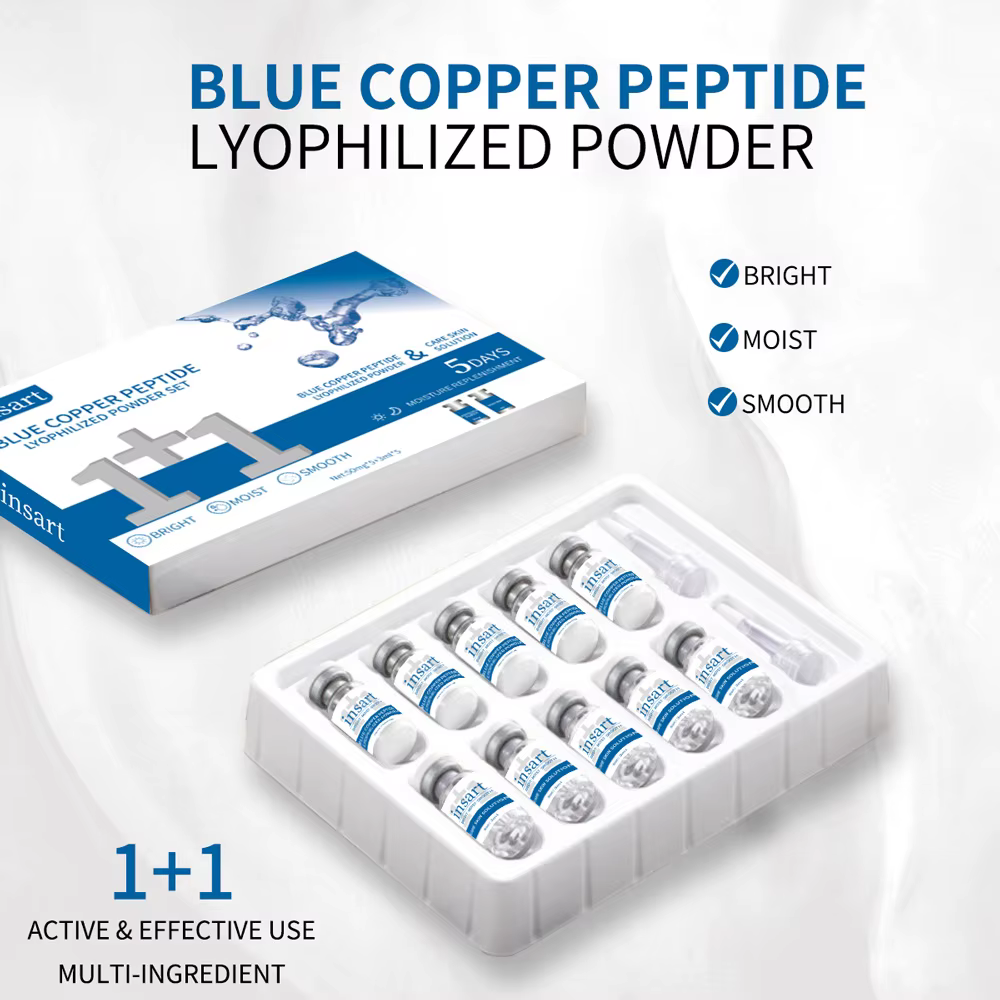 Cu Serum Blue Copper Peptide Lyophilized Powder Hydrating