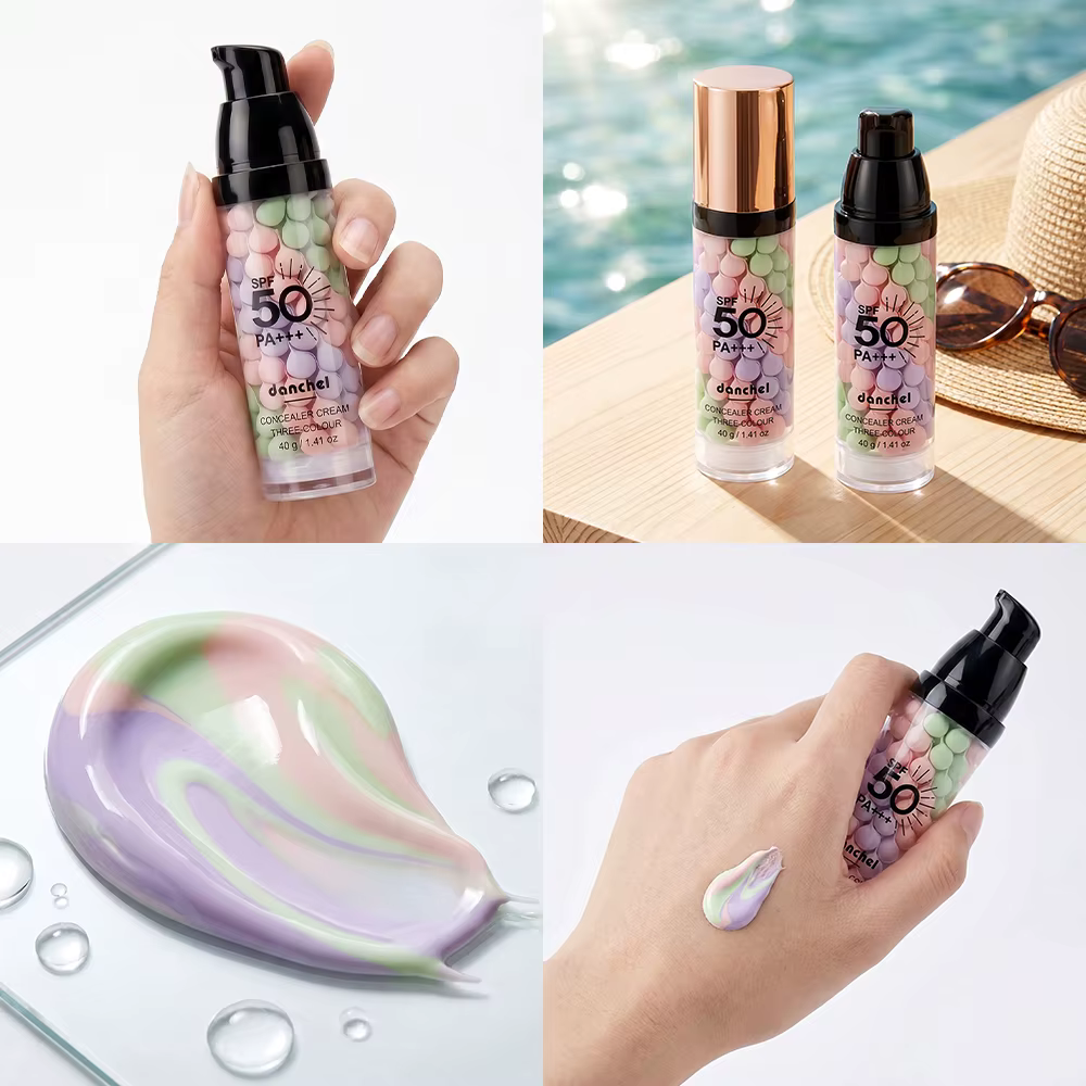 Base de maquillage SPF 50 pour le visage avant le maquillage