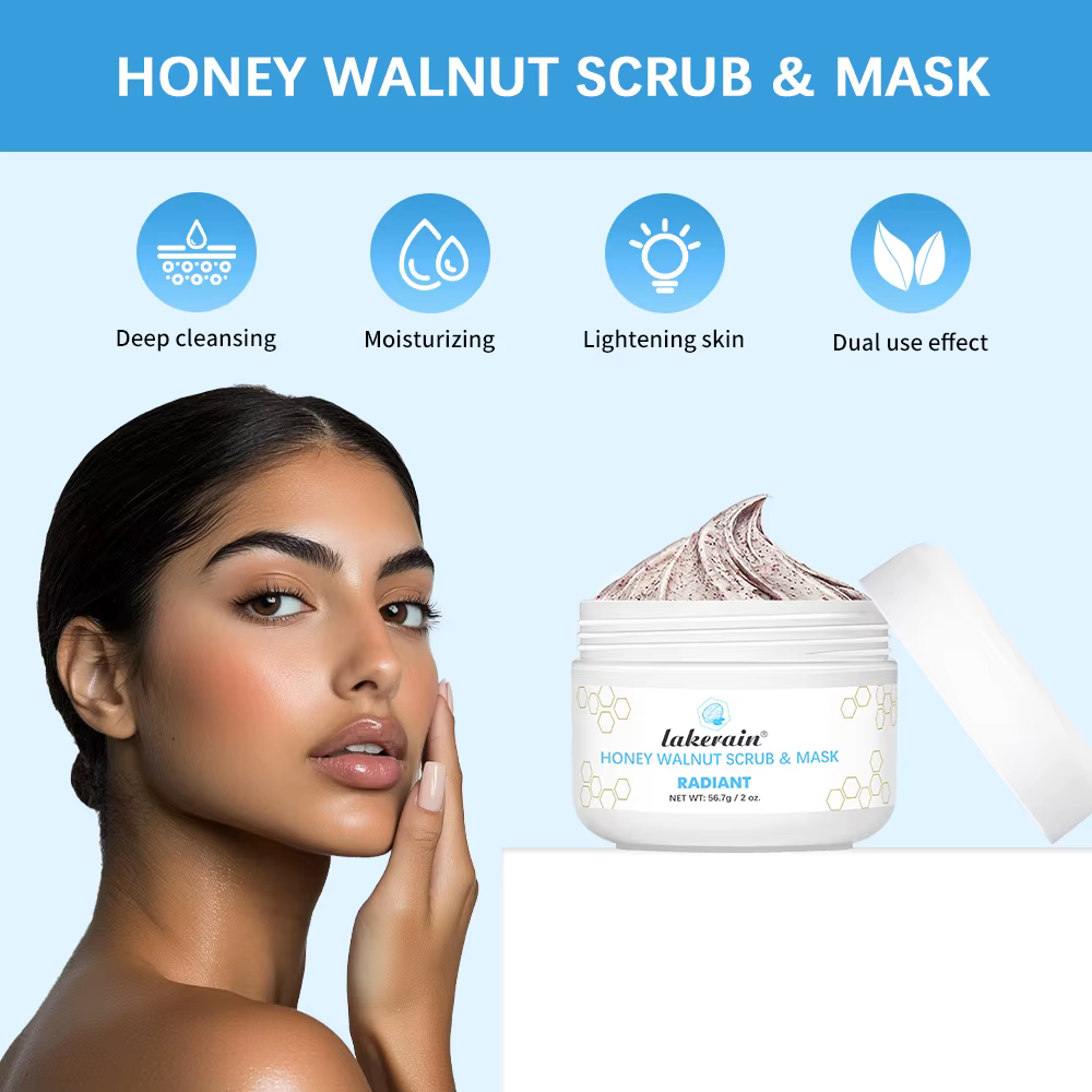 Gommage du visage et masque exfoliant