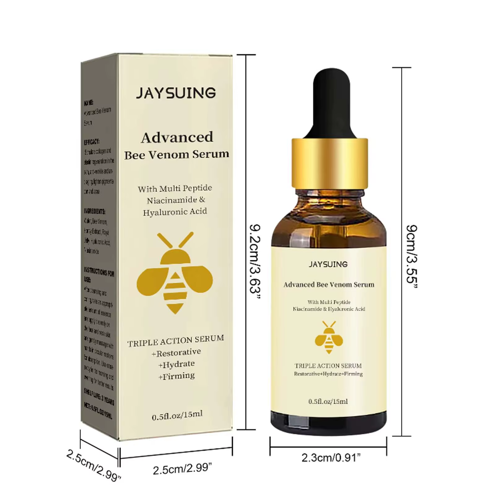 Sérum avancé au venin d'abeille