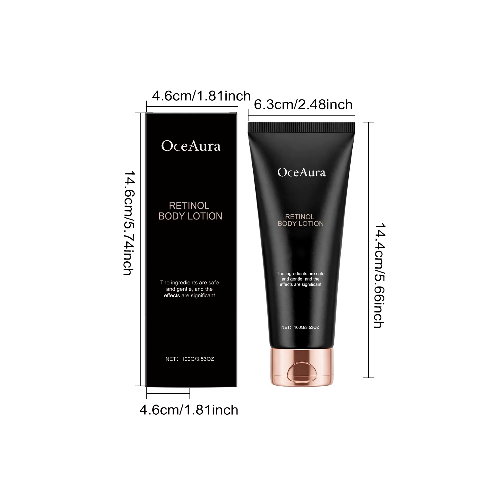 Lotion corporelle au rétinol anti-âge