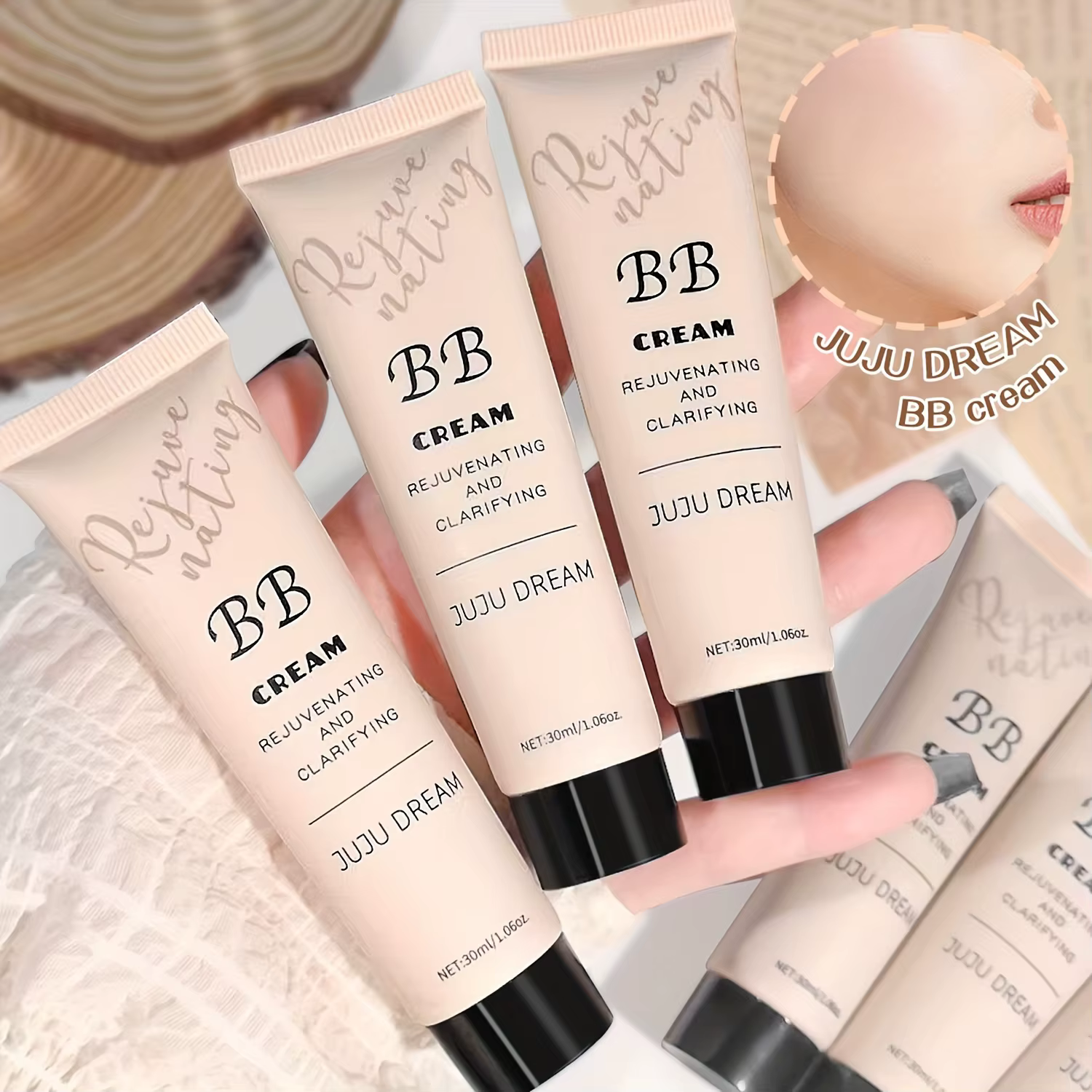 BB crème anti-cernes naturelle pour tous les types de peau