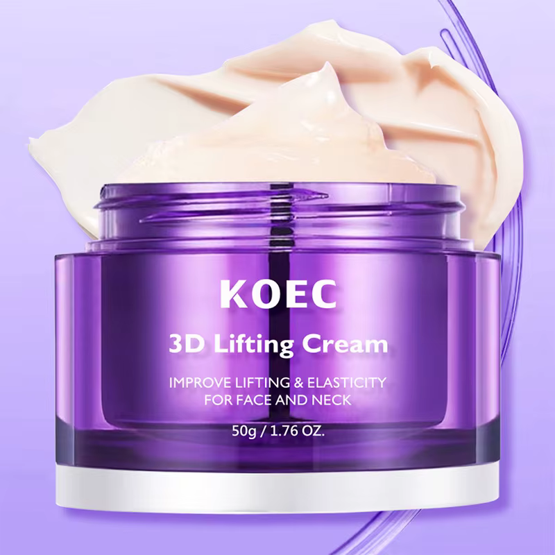 Crème liftante 3D pour le visage et le cou