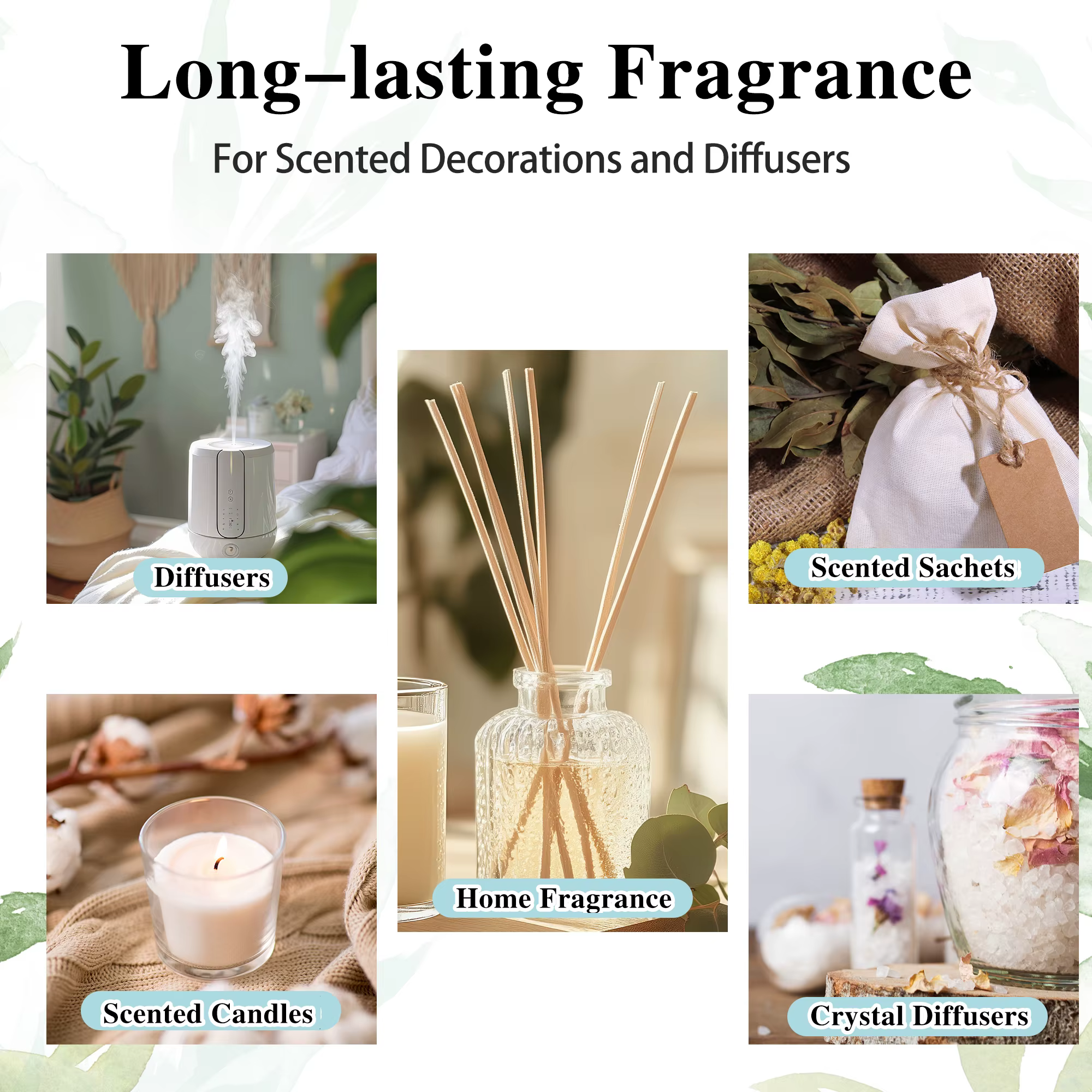 MAYJAM 1 pièces 30ML huile essentielle d'aromathérapie lavande vanille jasmin Eucalyptus