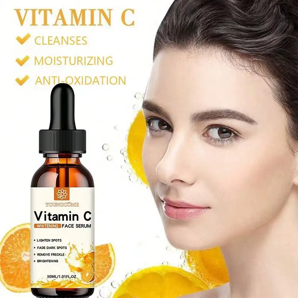 La vitamineC contient l'acide hyaluronique éclaircissant