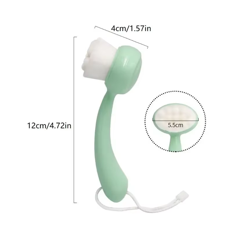 Nettoyant pour pores pour nettoyage en profondeur Brosse de lavage du visage