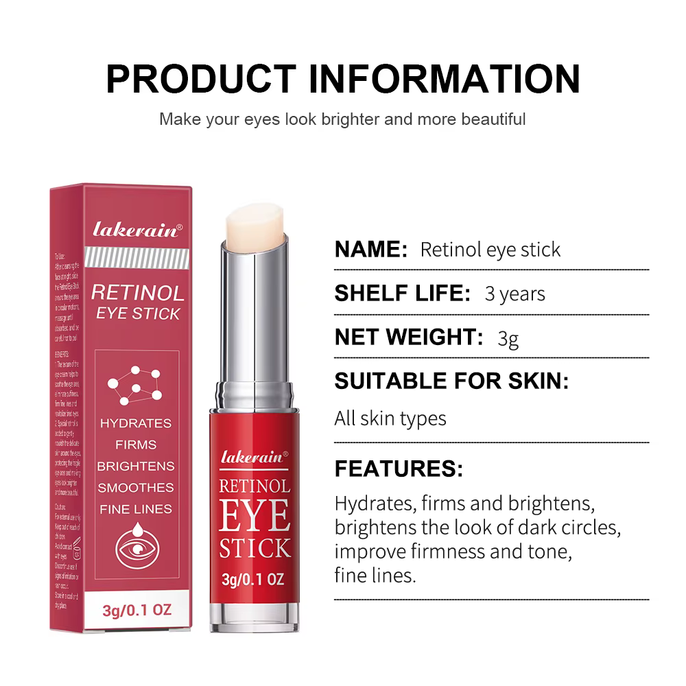 Crème éclaircissante pour les yeux au rétinol pour femmes