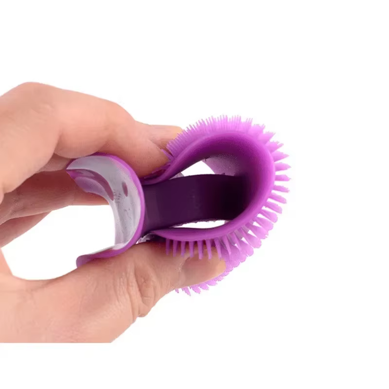 Brosse nettoyante pour le visage en silicone