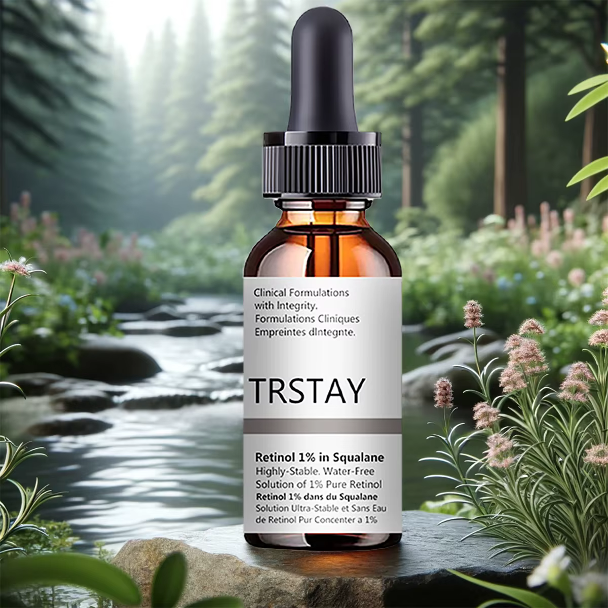 5ML/15ML/30ML/50ML/Sérum au rétinol 1% en Squalane 30ml huile essentielle de beauté et de santé