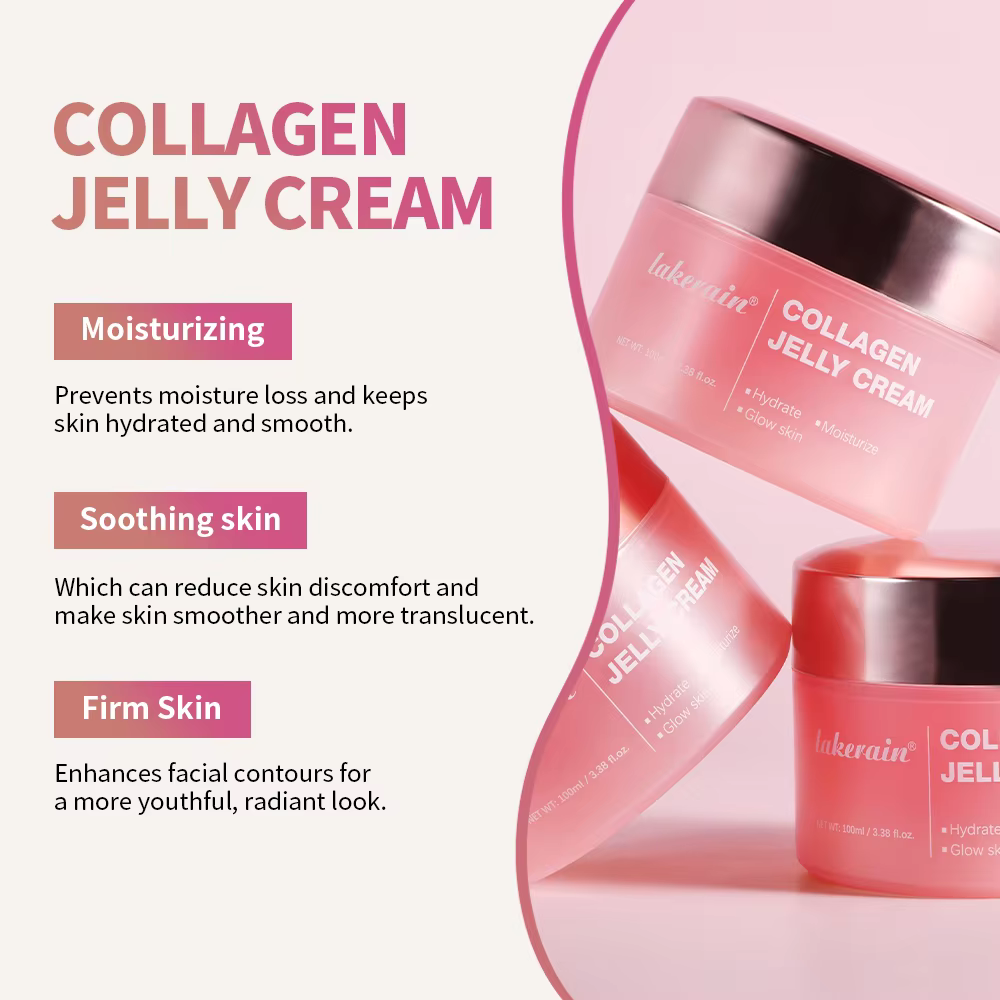 Crème hydratante à la gelée de collagène