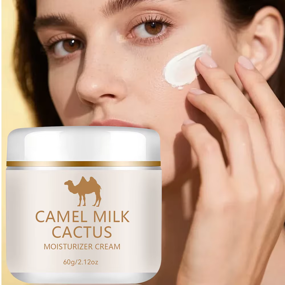 【Camel Milk & Cactus】Crème hydratant - Hydratation 72 heures