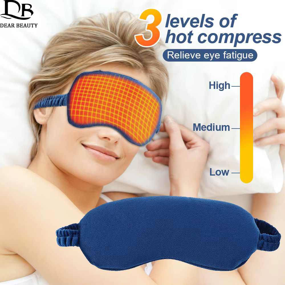 Masque pour les yeux chauffant électrique