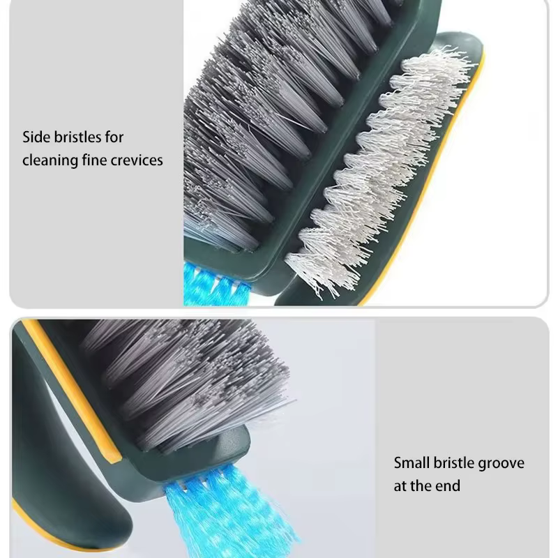 Brosse de nettoyage pour fentes, grattoir de nettoyage en profondeur, outil de nettoyage pour joints de sol, coins de salle de bain, toilettes et carrelages domestiques