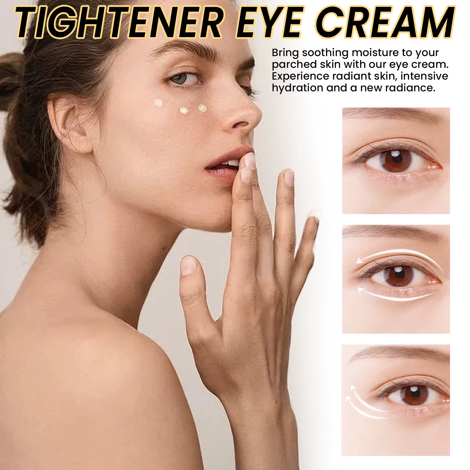 EELHOE crème raffermissante pour les yeux pour l'élimination des cernes Anti sacs sous