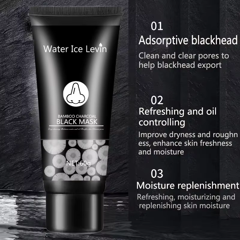 Masque nettoyant noir au charbon de bambou