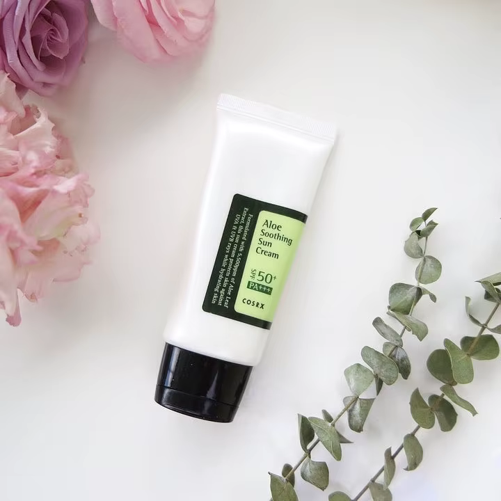 Crème Solaire Apaisante pour le Visage
