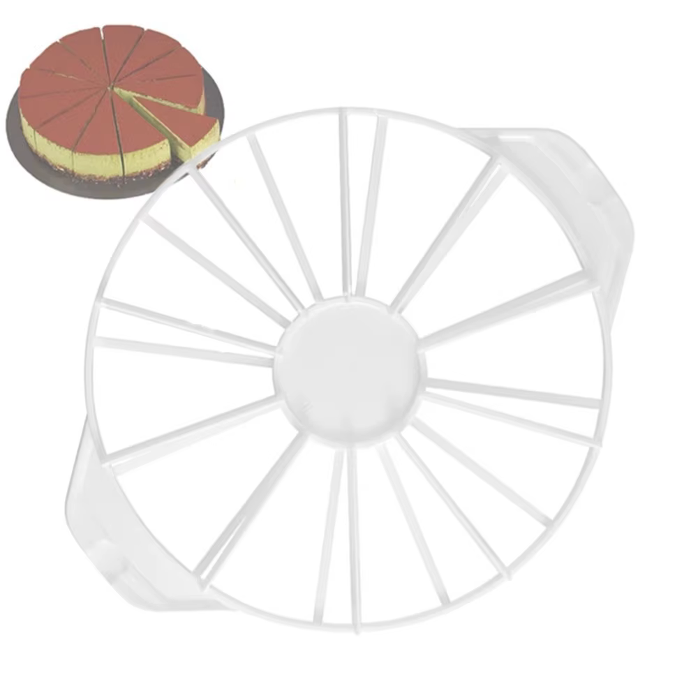 Nouveau Séparateur de gâteau rond trancheuse 10/12 tranches 14/16 tranches tarte tranchage gâteau diviser cuisine