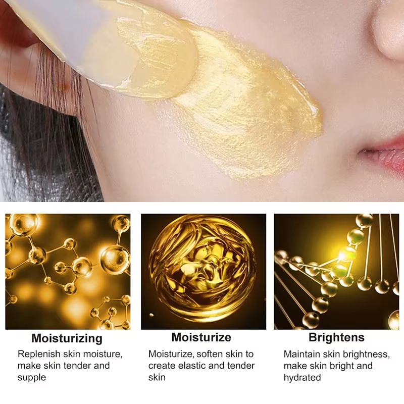Masque facial au collagène Anti-rides crème hydratante blanchissant