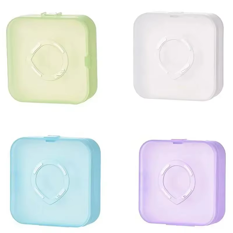 Boîte à coussinets d'air portables pour éponge à poudre – Pochette de maquillage pour fond de teint BB Cream