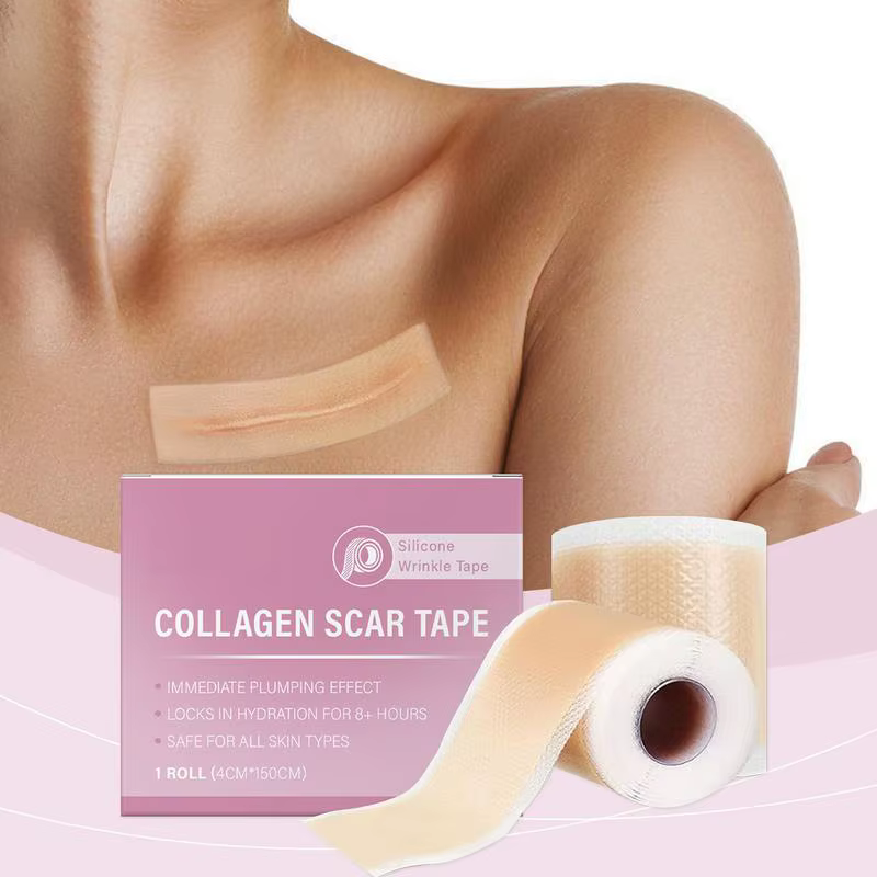 1 rouleau de feuilles de cicatrice en Silicone