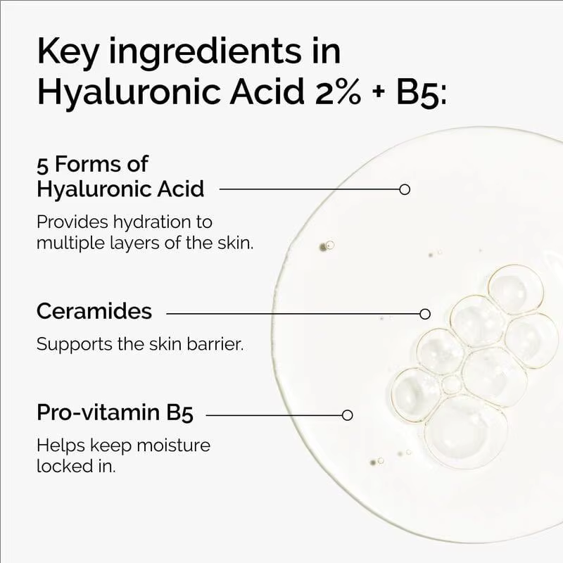 Acide hyaluronique 2% + B5