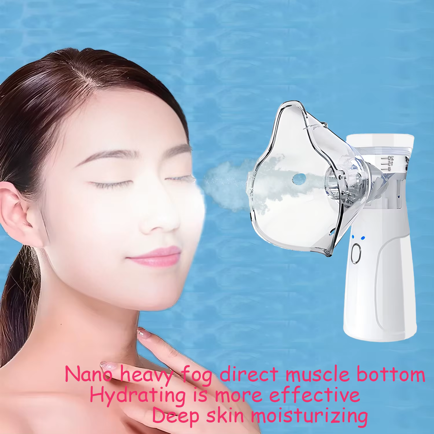 Mini vapeur faciale Nano monsieur pulvérisateur Facial USB nébuliseur humidificateur hydratant femmes beauté outil de soins de la peau