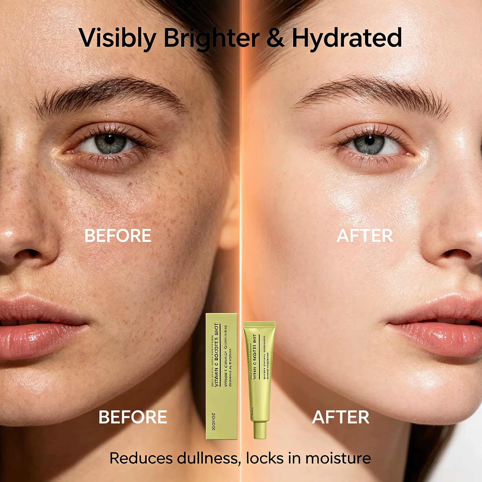 Crème pour le visage et les yeux à la vitamine C