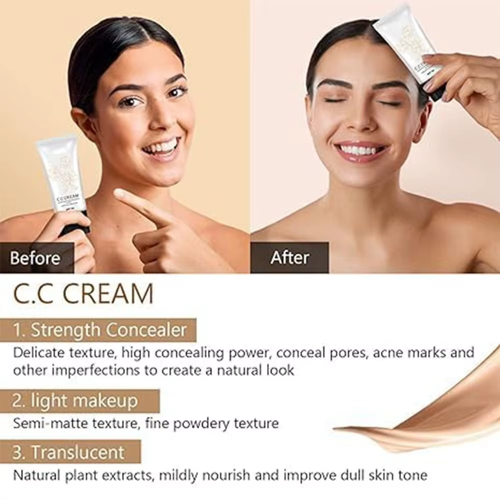 Avec Spf 50 coréen couleur changeante CC crème