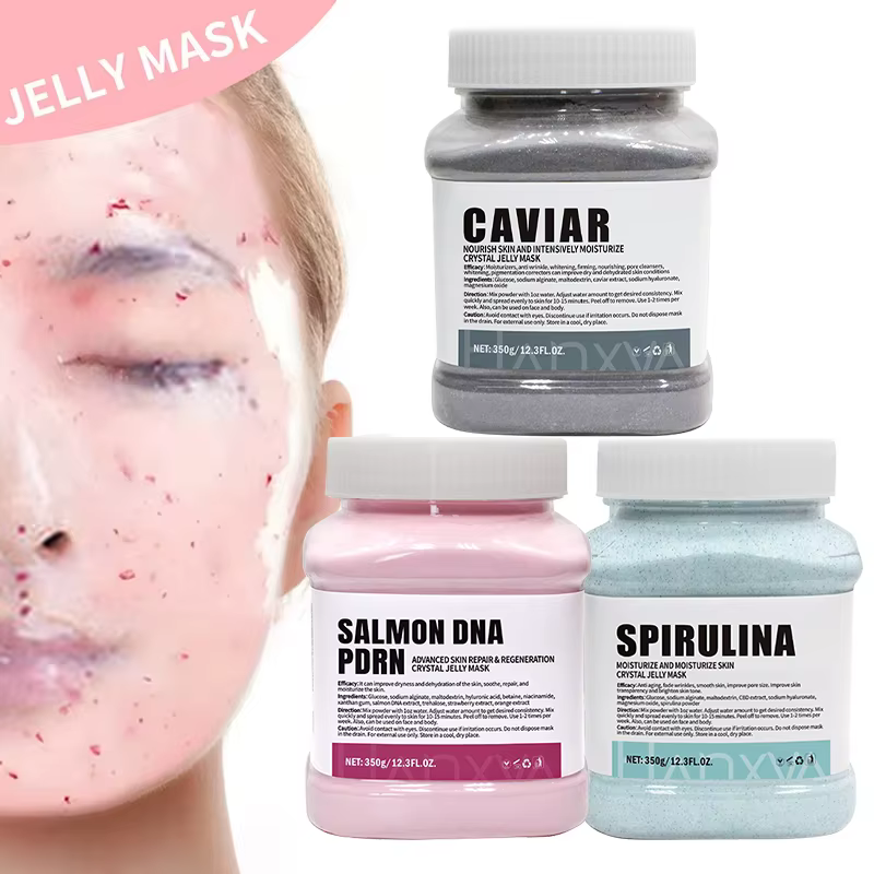 Masque en poudre Crystal Soft 350g Unisexe Acide Hyaluronique