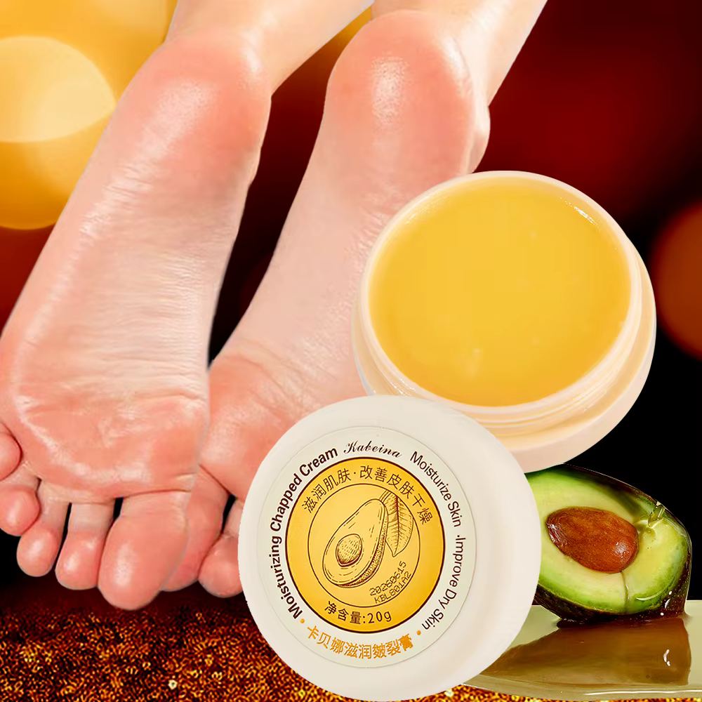 Baume hydratant intensive pour peau craquelée – Crème ultra hydratante pour pieds et mains pour talons secs et rugueux