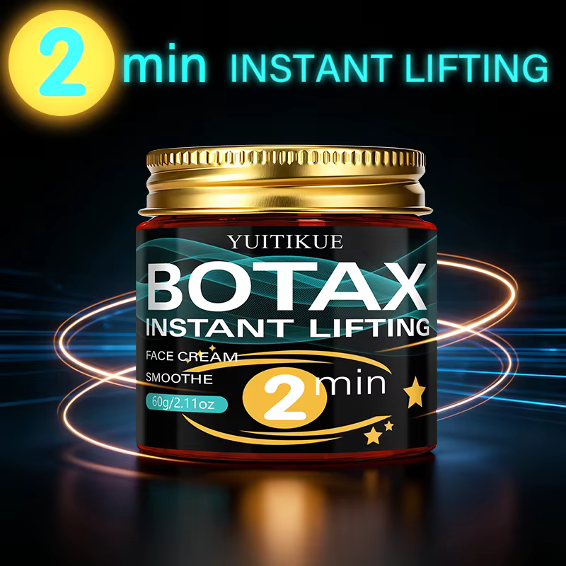 Crème pour le visage liftante instantanée YUITIKUE Botax - 60g Traitement anti-âge lissant en 2 minutes pour tous les types de peau
