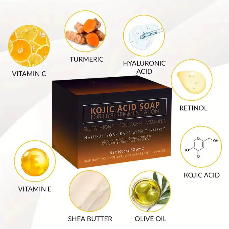 100g de savon à l'acide kojique avec vitamine C