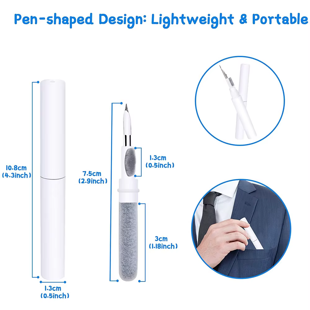 Ensembles de nettoyage pour écouteurs Bluetooth Airpods Pro 1 2 3, Kit de nettoyage pour écouteurs, brosse à stylo pour Samsung Xiaomi Huawei Airdots
