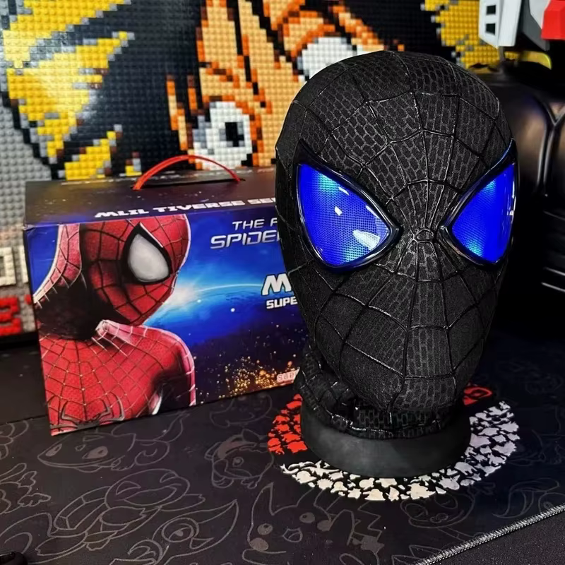 Masque artisanal Spider-Man 2 version Garfield Peter Parker, réplique fidèle du film 1:1, jouet tendance, cadeau surprise cool et branché