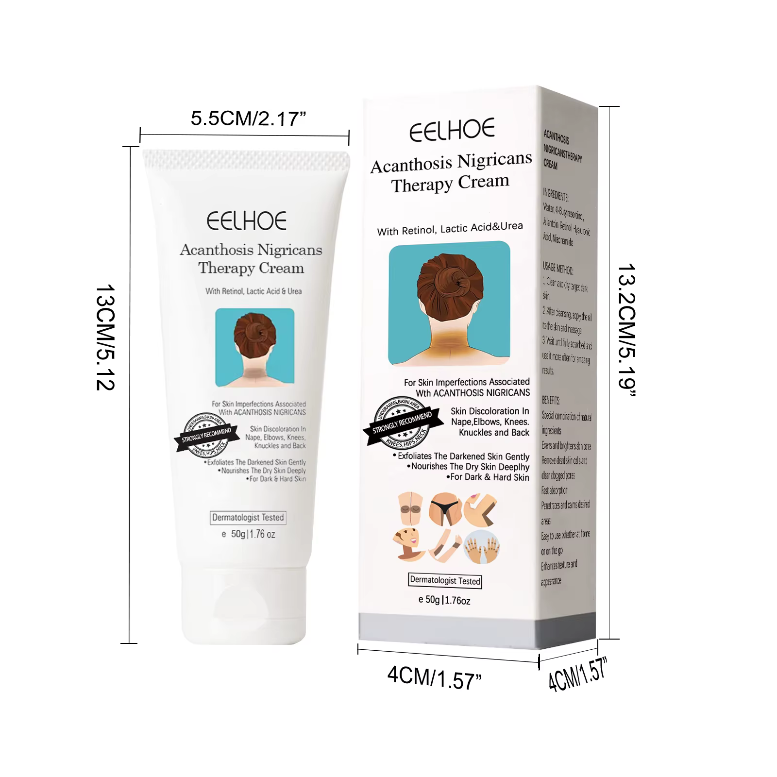 EELHOE crème blanchissante éclaircissante peau