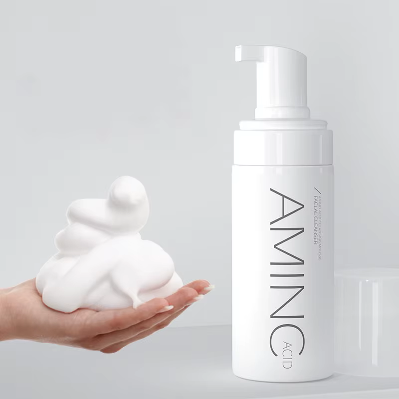 Mousse nettoyante aux acides aminés