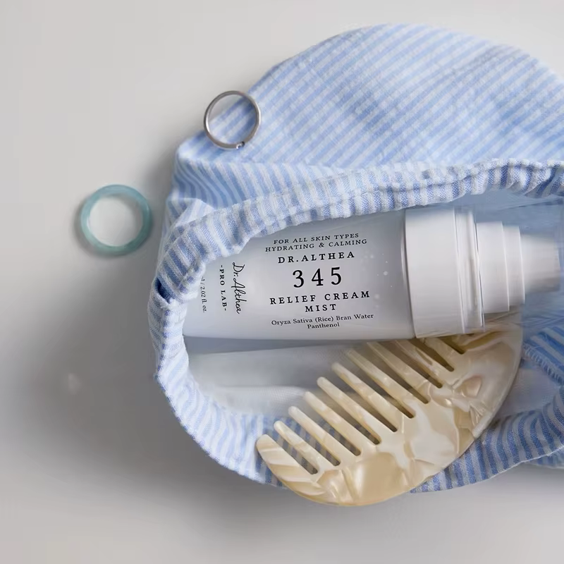 Dr.Althea 345/147 Crème Barrière Double Couche Essence Brume Éclaircissante Non Collante Hydratante Apaisante Soin de la Peau Marque